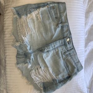 Jean shorts